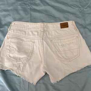 American Eagle Outfitters White Jean Shorts